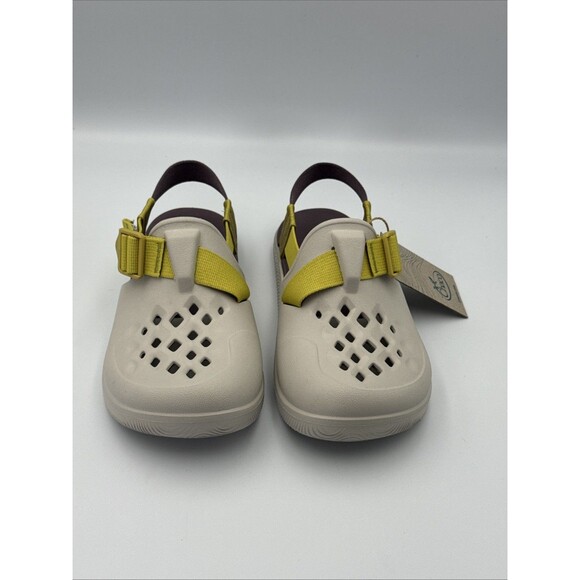 Women’s Chacos Clogs Size 6 Moonbeam‎ Cream Yellow Adjustable Strap Water Shoes - Picture 3 of 9